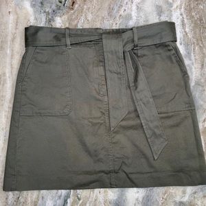 Loft Green Khaki Skirt